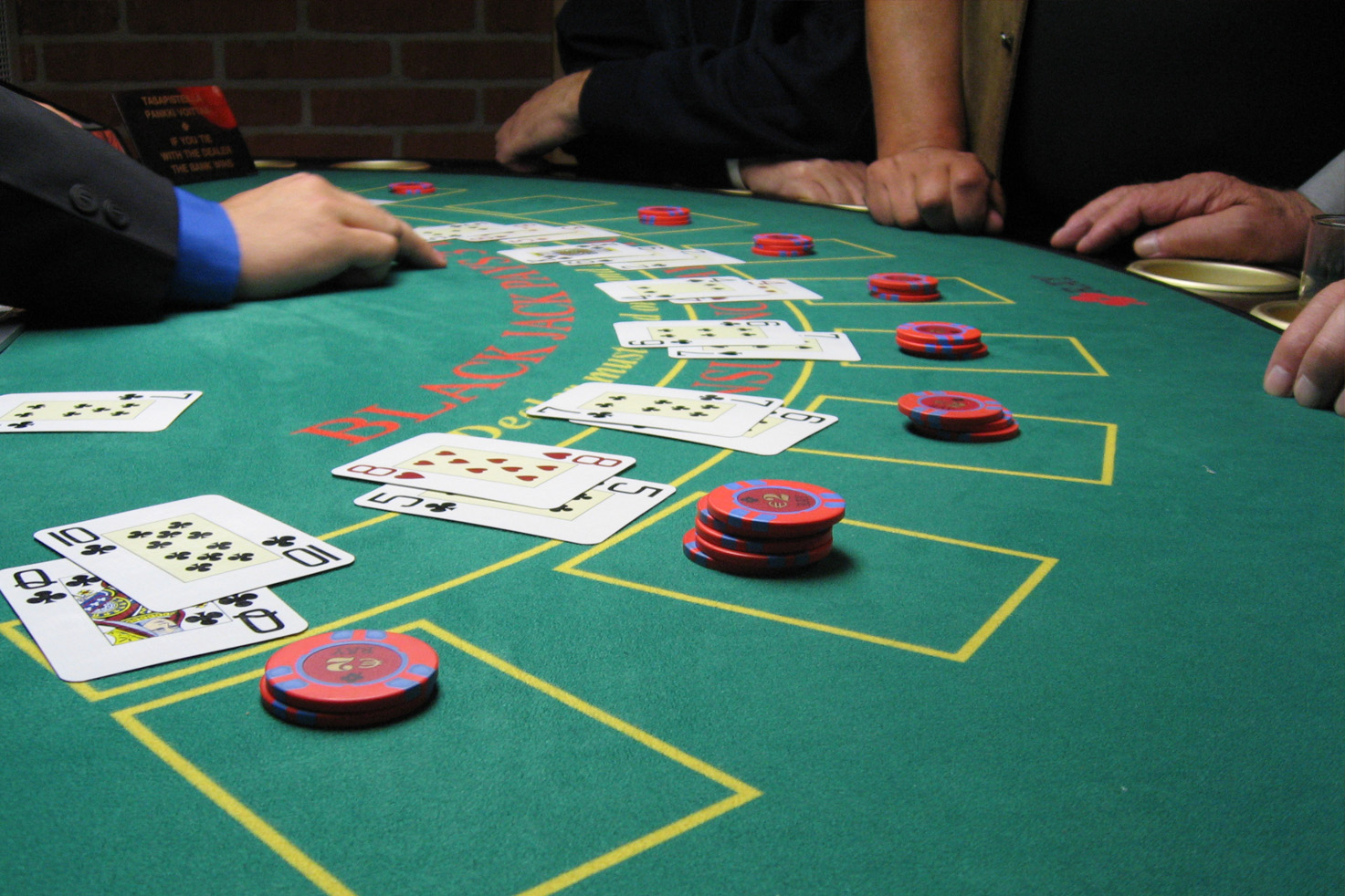 blackjack asztal bérlése